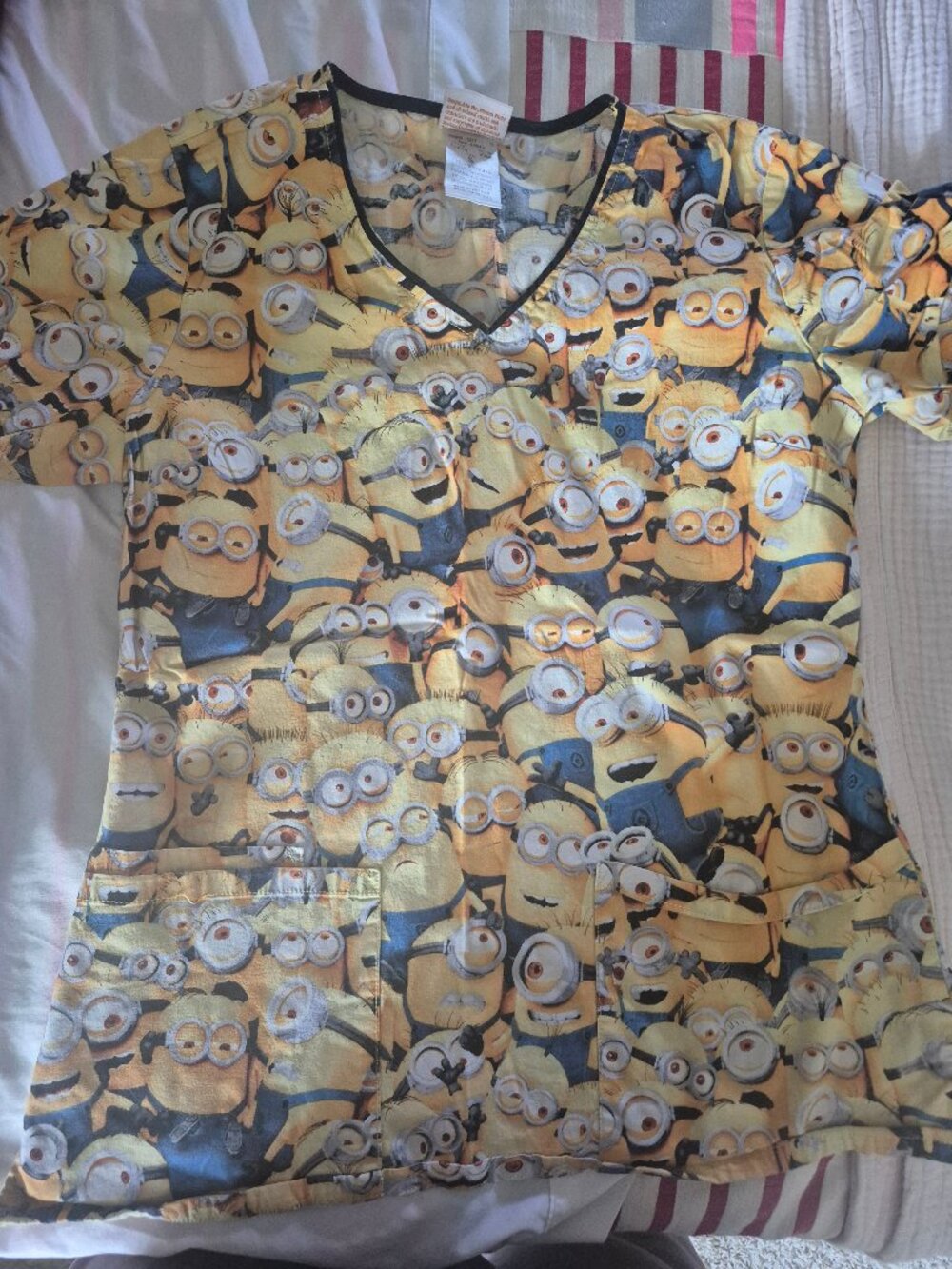 GUC Minions Scrub Top